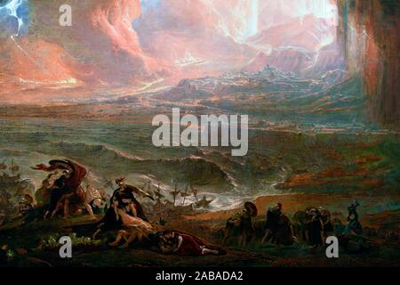 Martin John - Destruction Of Pompeii And Herculaneum Stock Photo - Alamy