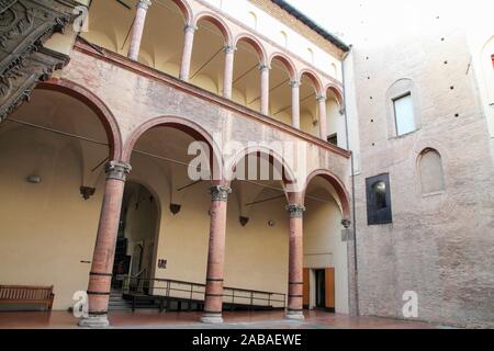 bologna emilia romagna italy museum alamy fava medieval colombano san