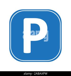 parking sign vector Stock Vector