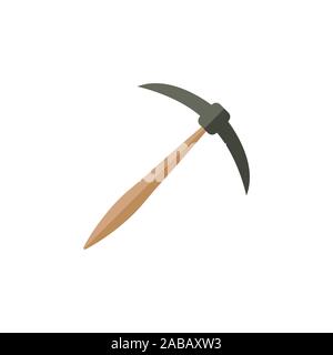 pickaxe icon color vector Stock Vector