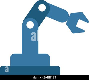 Automation icon. Colored simple elements from industry 4.0 collection Stock Vector
