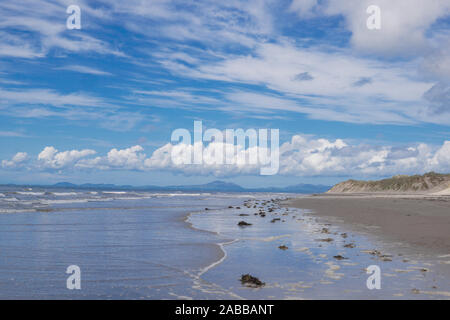 Benar beach, Barmouth, Gwynedd, Wales, UK Stock Photo