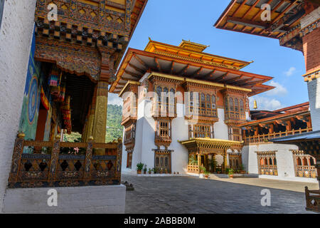 Punakha Dzong, Paro, Bhutan Stock Photo