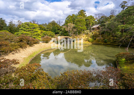 Katsura Imperial Villa and gardens, Kyoto, Japan Stock Photo