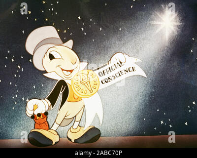 JIMINY CRICKET, PINOCCHIO, PINOCCHIO, 1940 Stock Photo - Alamy