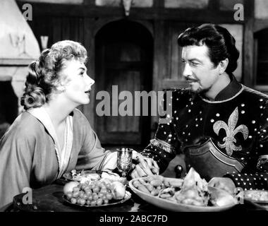 KAY KENDALL and ROBERT TAYLOR in THE ADVENTURES OF QUENTIN DURWARD 1955 ...