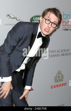 2019 British Academy Britannia Awards at the Beverly Hilton Hotel on October 25, 2019 in Beverly Hills, CA Featuring: James Veitch Where: Beverly Hills, California, United States When: 26 Oct 2019 Credit: Nicky Nelson/WENN.com Stock Photo
