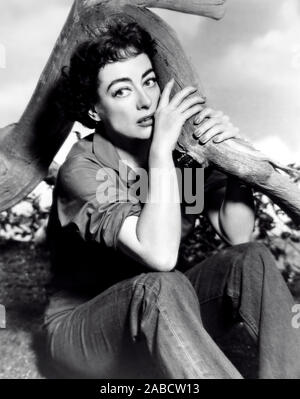 Joan Crawford / Johnny Guitar 1954 directed by Nicholas Ray Stock Photo ...