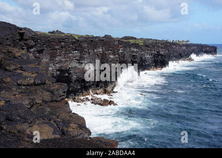 Lava-Landschaft auf Hawaii, USA Stock Photo