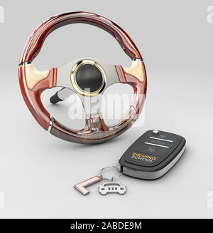 Car clutch, 3D rendering isolated on white background Stock Photo - Alamy