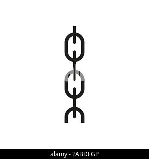 Sling here, symbol. Vector illustration, flat design. Stock Vector