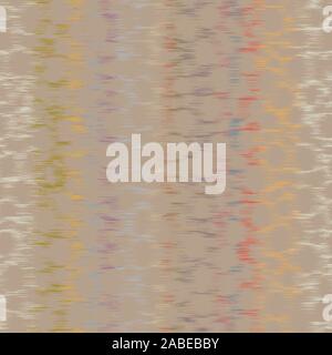 Fuzzy Animal Print Seamless Pattern in Beige Stock Vector