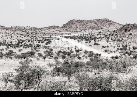 Landscape of Namibia, Africa Stock Photo