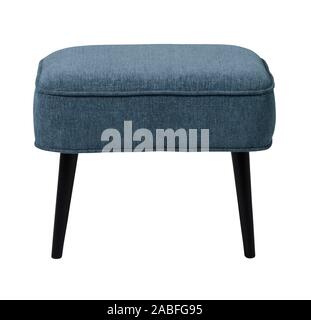 Soft stool isolated on white background with clipping path Stock Photo