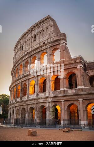 Roman Colosseum, Rome, Italy Stock Photo