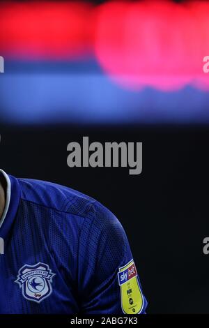 Close up of Cardiff City FC badge Stock Photo - Alamy