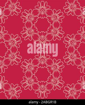Vector Seamless Geometry Pattern for Postcards, wallpaper, web background, Print and fabric Stock Vector