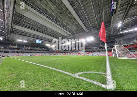 Lille, France. 27th Nov, 2019.  Stade Pierre-Mauroy , Champions League Football season 2019 / 2020. Stadium overview during the match Lille OSC - Ajax. Credit: Pro Shots/Alamy Live News