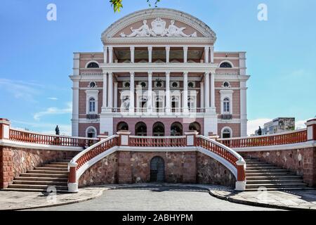 Opera House, Teatro Amazonas, Manaus, Brazil Stock Photo