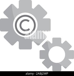 Settings Icon, Gear Icon Vector, Gear Symbol Illustration. for Web