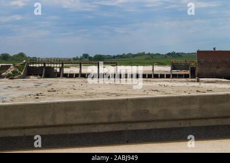 Spencer Dam Highway 281 Stock Photo