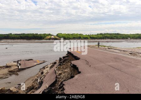 Spencer Dam Highway 281 Stock Photo