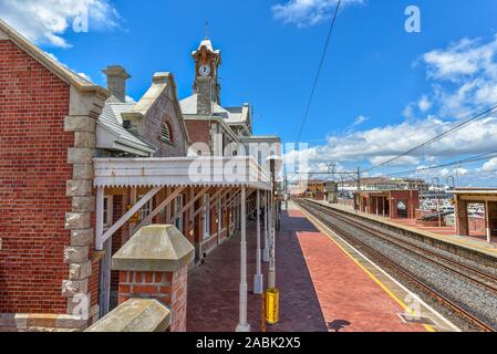 Muizenberg Station, Cape Town, Western Cape, South Africa Stock Photo