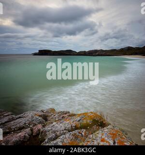 Oldshoremore bay near Kinlochbervie, Sutherland, Highland, Scotland. Stock Photo
