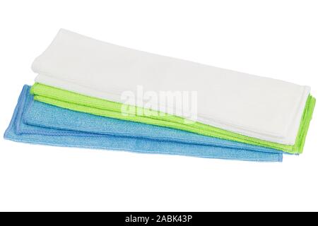 Microfibre cloths Stock Photo
