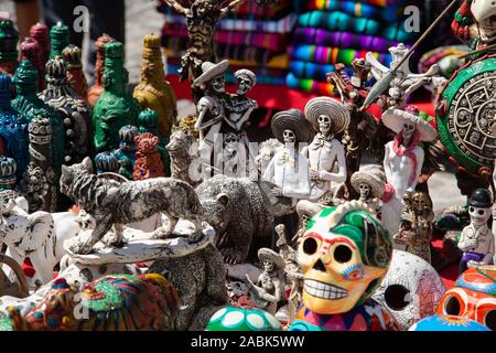 dancing skulls Stock Photo