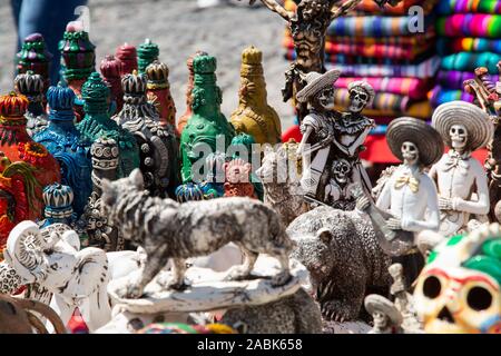 dancing skulls Stock Photo