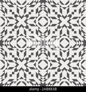 Seamless kilim swatch design in brown and cream Stock Vector