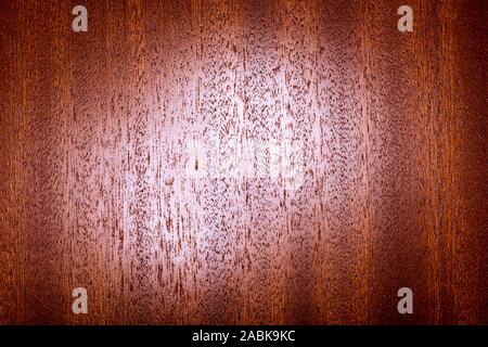 Brown scratched wooden cutting board. Wood texture Stock Photo