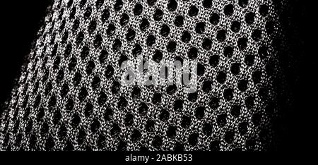 Texture of knitted woollen fabric for wallpaper and an abstract background Stock Photo