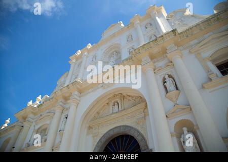 Saint Joseph Cathedral In Antigua Guatemala Stock Photo