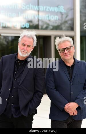 The two Israeli authors and filmmakers Ari Folman (l.) and David Polonsky (r.) receive the Prize of the NS Documentation Center in Munich for their graphic novel 'Anne Frank's Diary'. [automated translation] Stock Photo