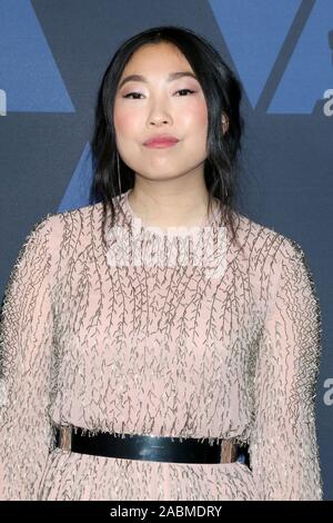 11th Annual Governors Awards at the Dolby Theater on October 27, 2019 in Los Angeles, CA Featuring: Awkwafina Where: Los Angeles, California, United States When: 28 Oct 2019 Credit: Nicky Nelson/WENN.com Stock Photo
