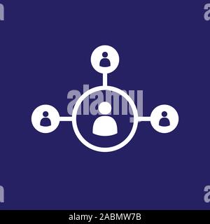 Affiliate marketing icon. Trendy Affiliate marketing logo concept on white background from Technology collection Stock Vector