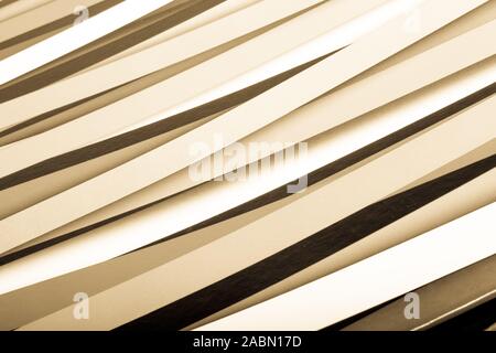 Minimalist background with black, brown, grey, yellow stripe pattern - sepia Stock Photo