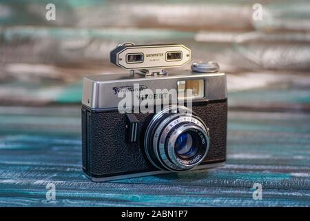 Voigtländer Vitoret 35mm film viewfinder camera Stock Photo