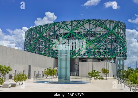 Mayamuseum 'Gran Museo del Mundo Maya', Merida, Yucatan, Mexiko Stock Photo