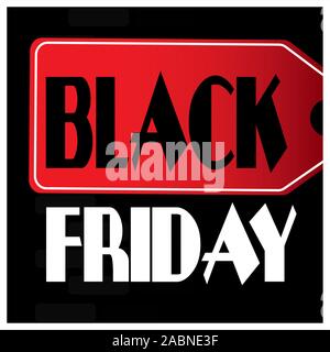 Black friday poster Stock Vector