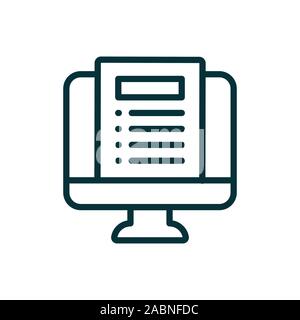 In Compliance Icon w paper, checks and list Stock Vector
