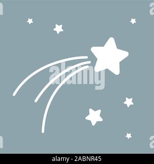christmas fallig star icon isolated vector illustration EPS10 Stock Vector