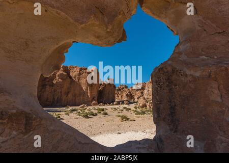 Valles de Rocas, Piedras Rocas, Italia Perdida, Southern Altiplano, southwest Bolivia, Latin America Stock Photo