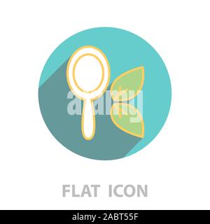 Hand Mirror Icon. vector illustration Stock Vector