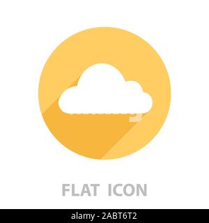 Cloud icon. Vector illustration Stock Vector