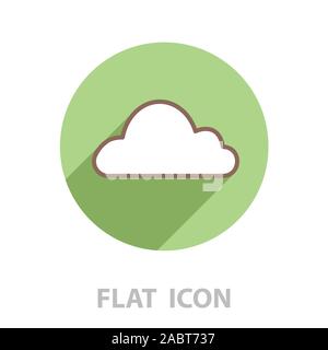 Cloud icon. Vector illustration Stock Vector