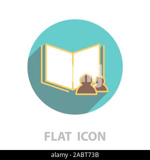 read data icon. vector illustration Stock Vector