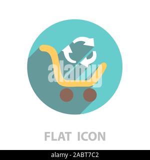 icon exchange of goods Stock Vector
